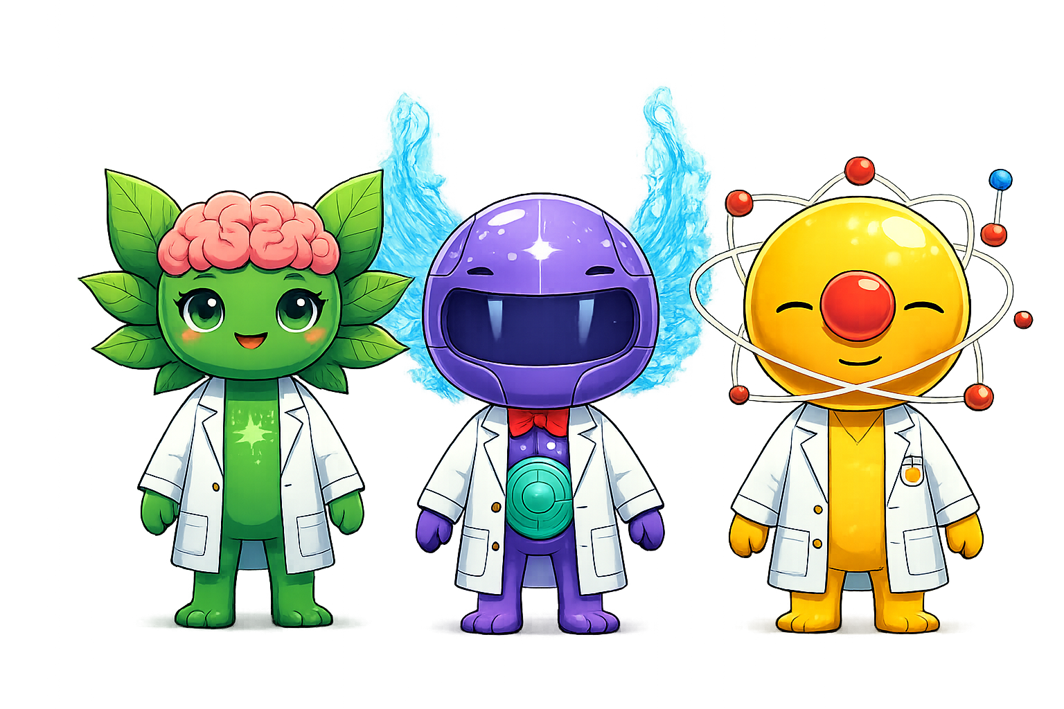 Eevee, Stein and Tron